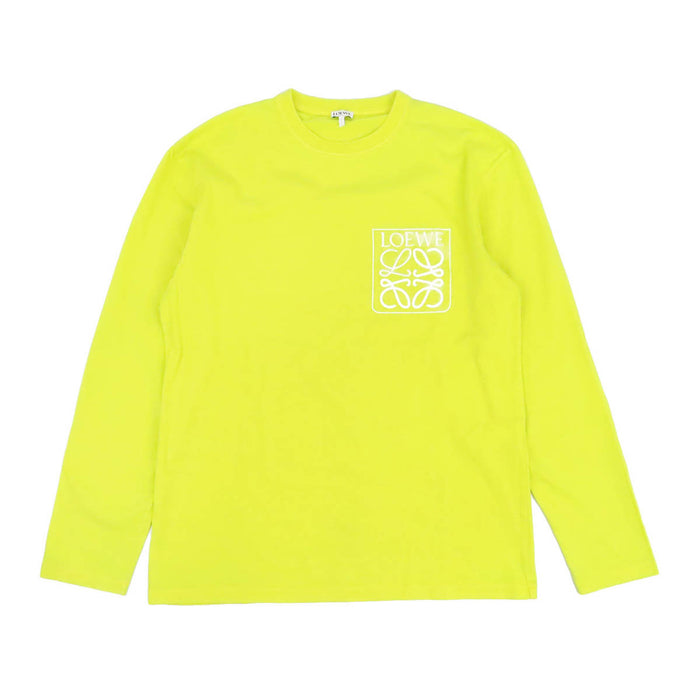 LOEWE  
T-shirt à manches longues en coton avec broderie logo anagramme