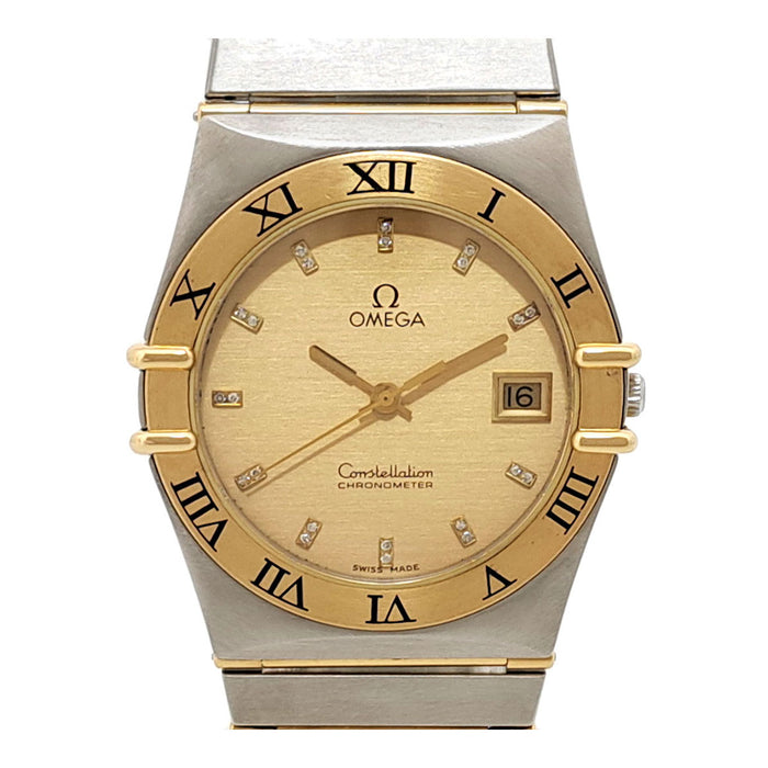OMEGA 
星座 鑽石刻度