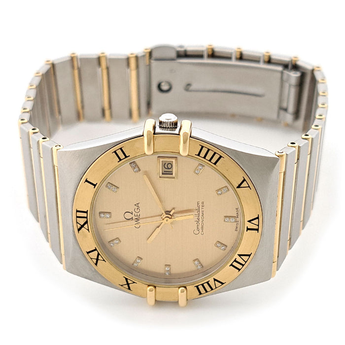 OMEGA 
星座 鑽石刻度