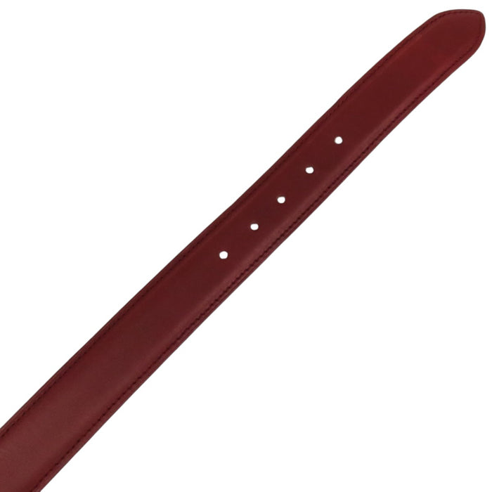 CARTIER 
Ceinture Must Line avec boucle C en cuir et ferrures dorées