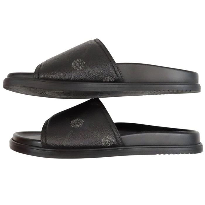 Berluti  
Egeo Cuir  
Sandales à glissière en toile Signature Egeo