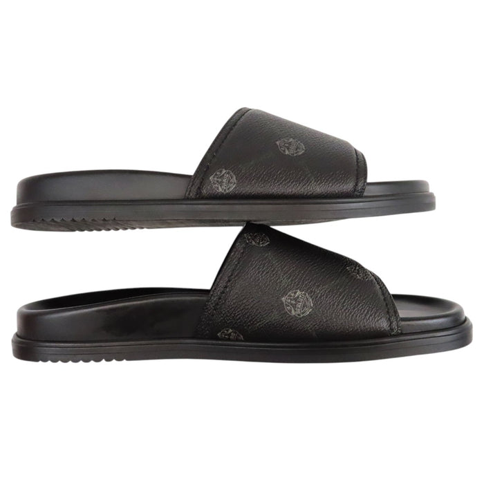 Berluti  
Egeo Cuir  
Sandales à glissière en toile Signature Egeo