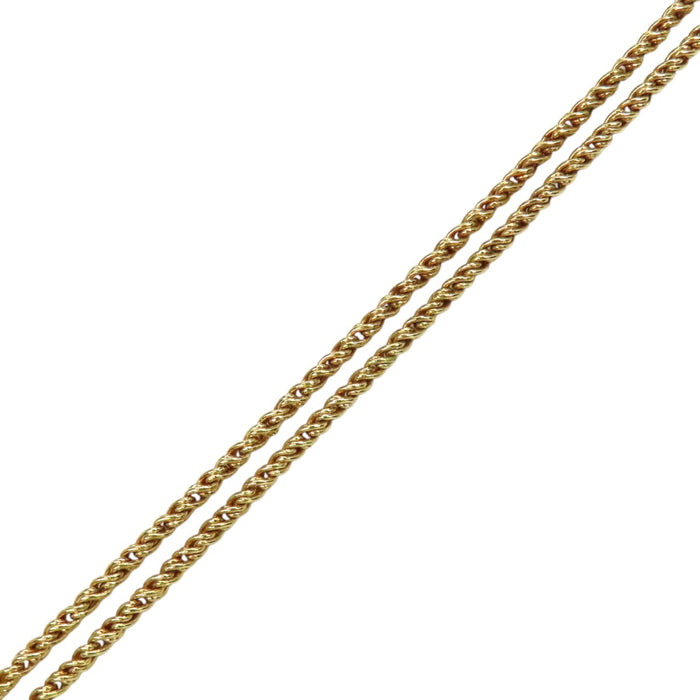 Dior 
Collier long vintage avec logo CD