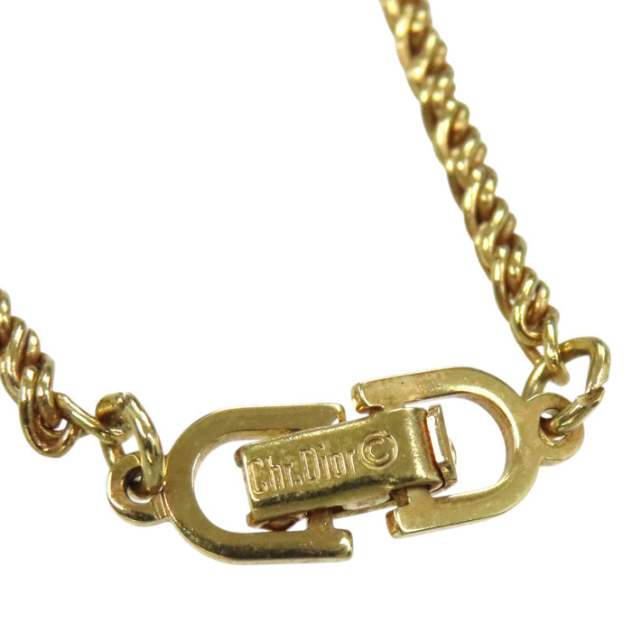 Dior 
Collier long vintage avec logo CD