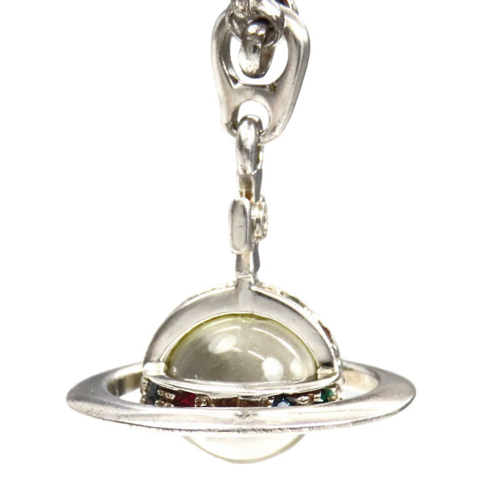 Vivienne Westwood 
Tiny ORB シルバー ラインストーン 
タイニー オーブ ネックレス