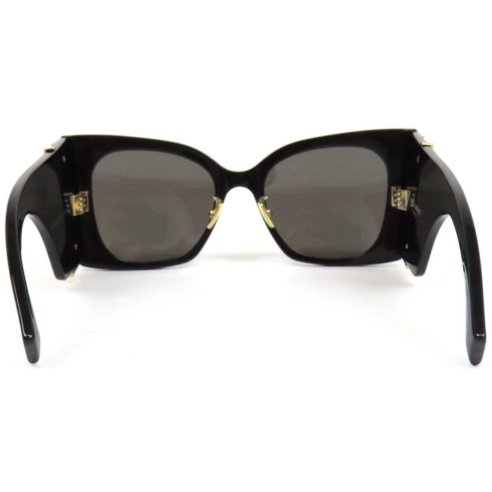 YVES SAINT LAURENT 
アイウェア ワイドテンプル ゴールドカラーメタル 
F BLAZE YSL ロゴ テンプル サングラス