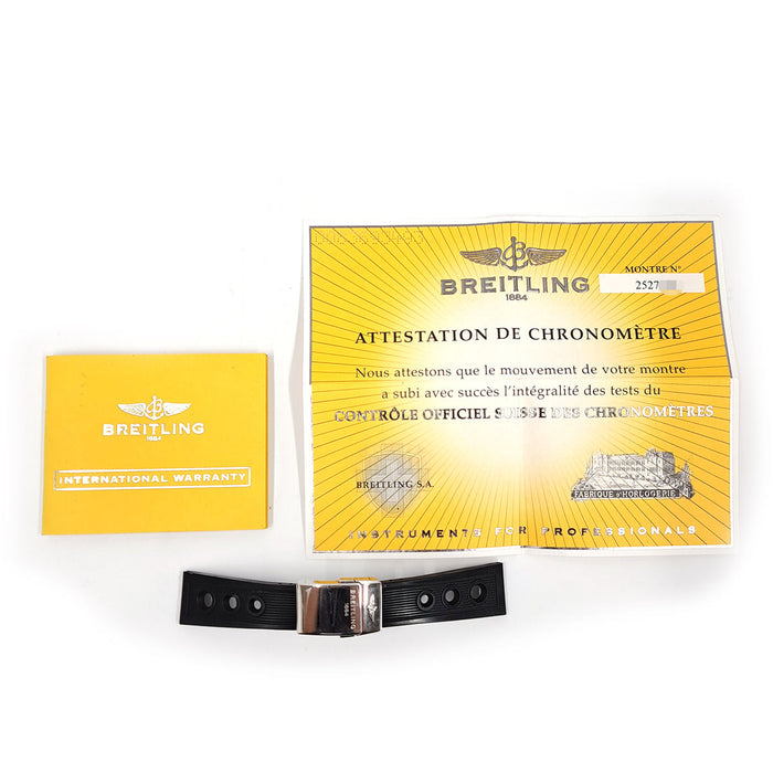 BREITLING 
スーパーオーシャン ヘリテージ クロノグラフ 
ギャラ付