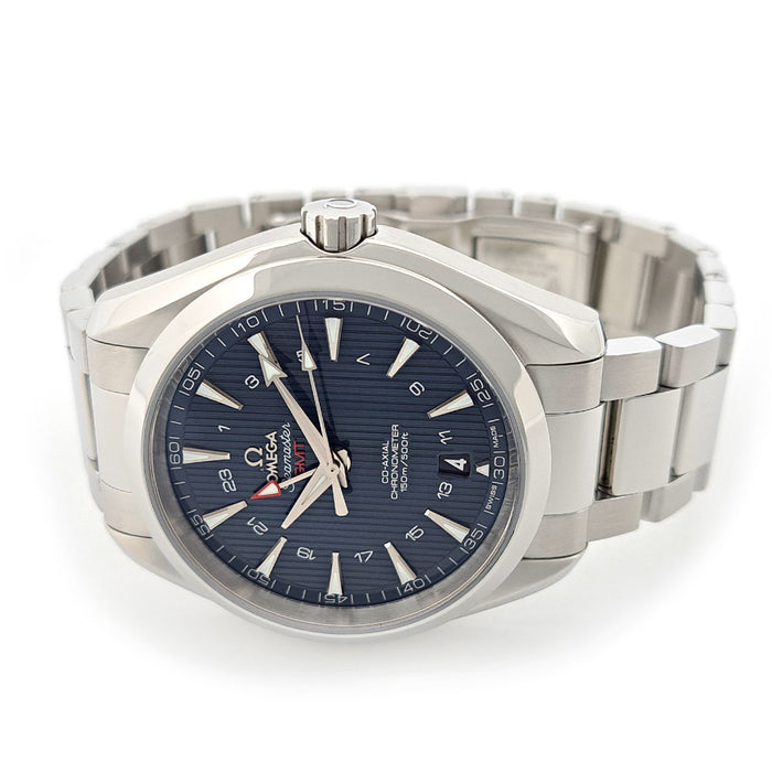 OMEGA 
海馬系列 Aqua Terra GMT 
附盒及保卡