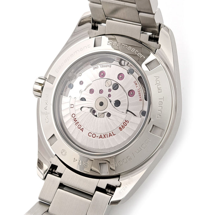 OMEGA 
シーマスター アクアテラ GMT 
箱ギャラ付