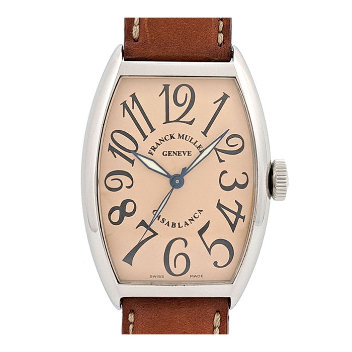 FRANCK MULLER 
カサブランカ サーモンダイヤル 
箱ギャラ付