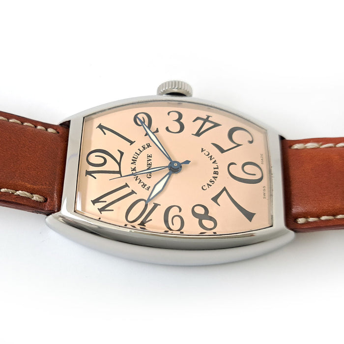 FRANCK MULLER  
Casablanca cadran saumon  
Avec boîte et garantie