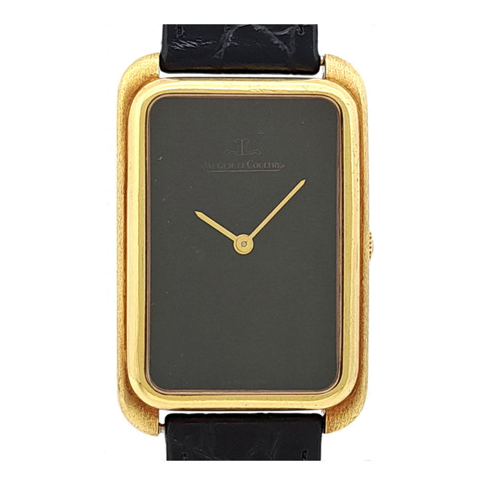 JAEGER-LECOULTRE 
レクタンギュラー オニキスダイヤル