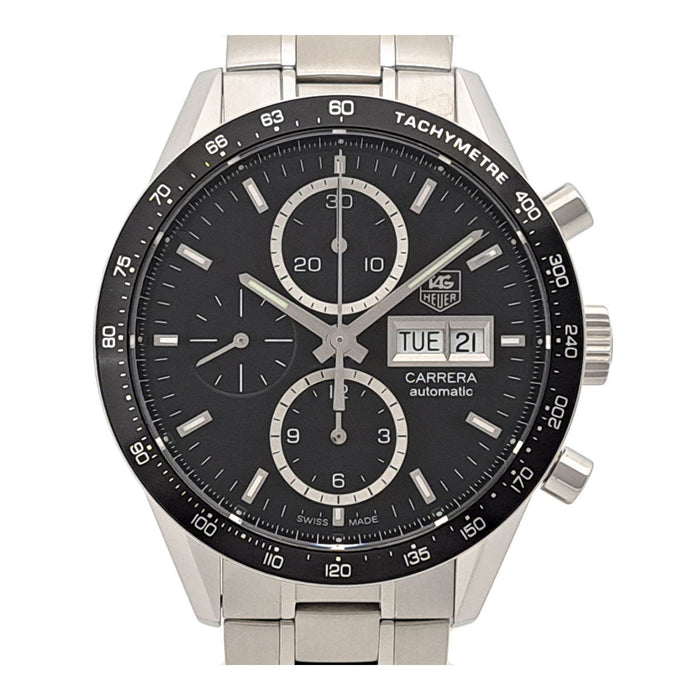 TAG HEUER  
Carrera Calibre 16 Day-Date  
Avec boîte et garantie