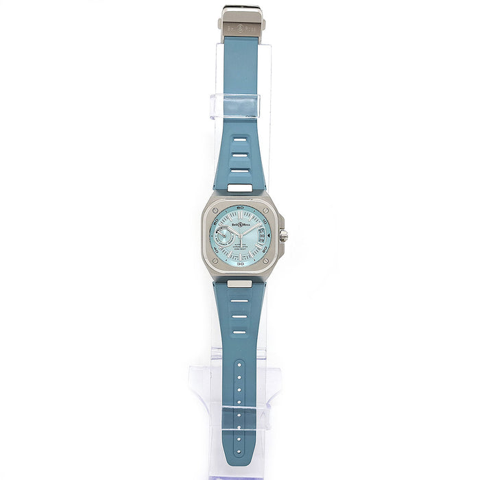Bell＆Ross  
BR-X5 冰蓝钢款  
附带盒子和保修卡