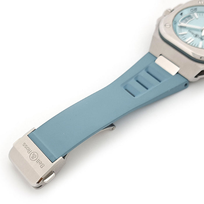 Bell＆Ross  
BR-X5 冰蓝钢款  
附带盒子和保修卡