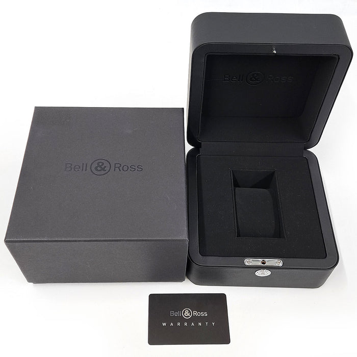 Bell＆Ross  
BR-X5 冰蓝钢款  
附带盒子和保修卡