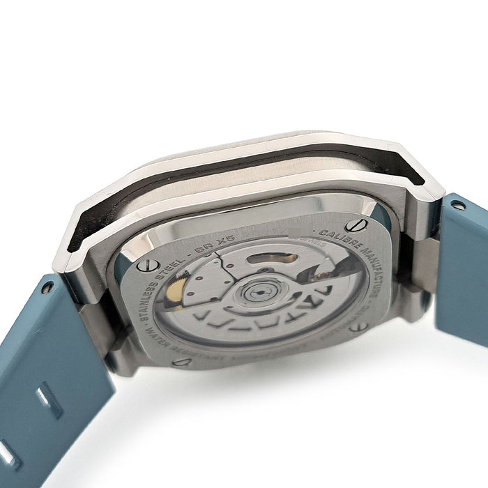 Bell＆Ross  
BR-X5 冰蓝钢款  
附带盒子和保修卡