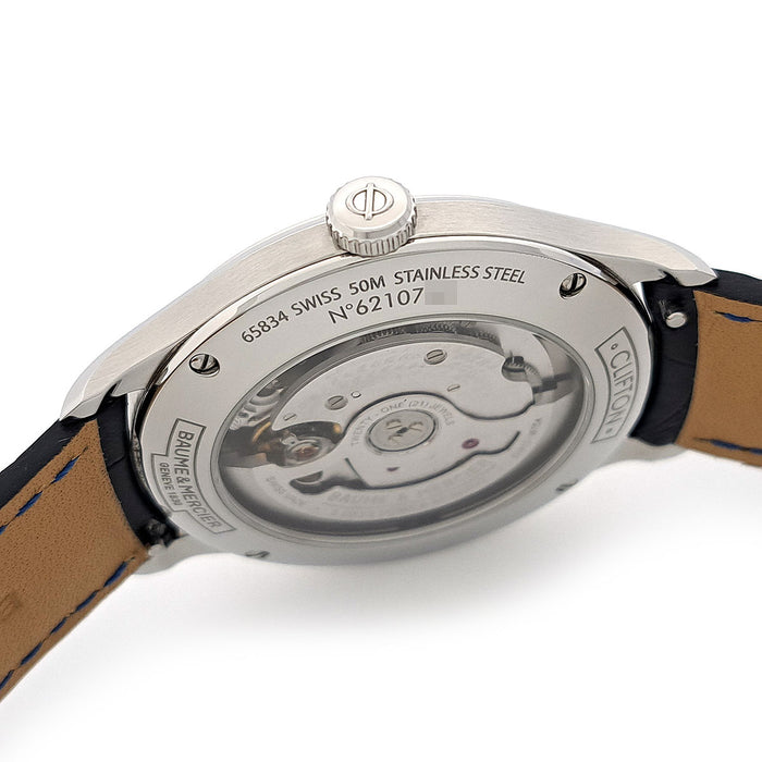 Baume & Mercier 克里夫顿 博玛蒂克 5天 动力储存  
附盒子和保修卡