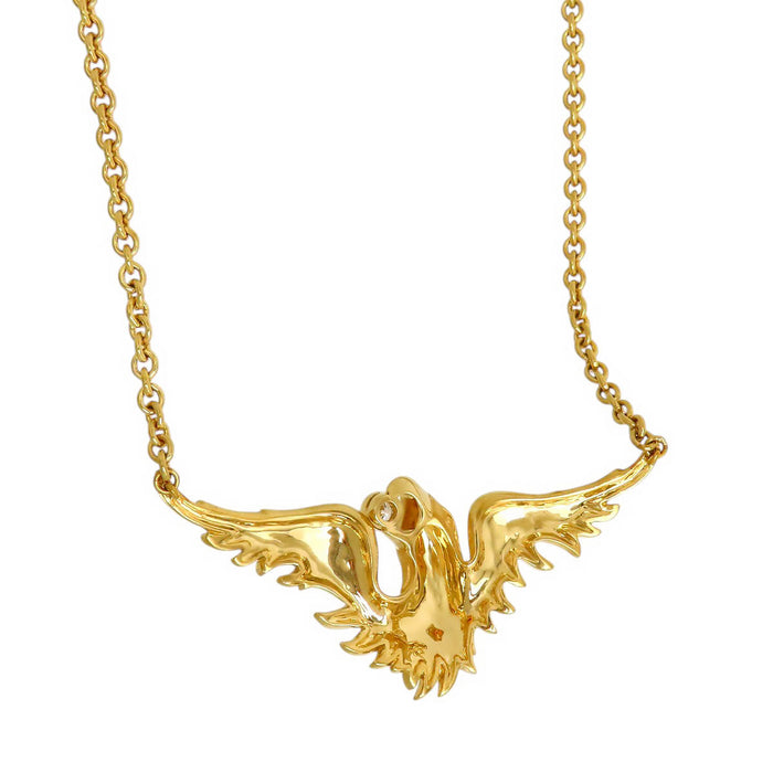 Carrera y Carrera 
Collana con diamante aquila
