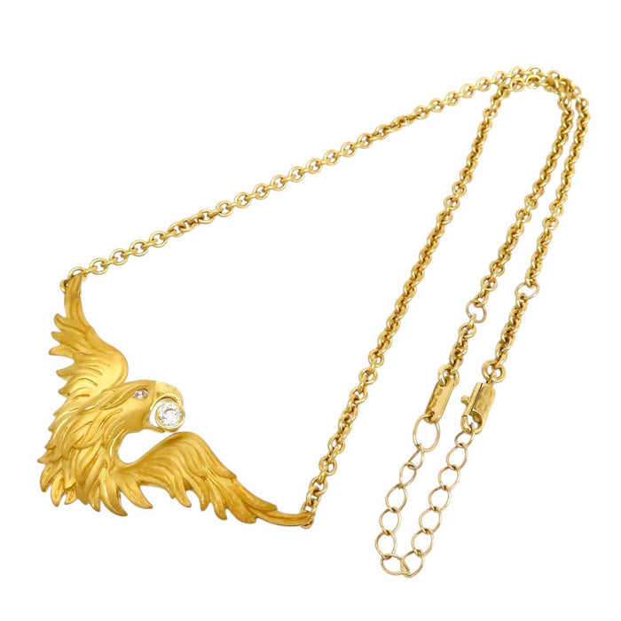 Carrera y Carrera 
Collana con diamante aquila