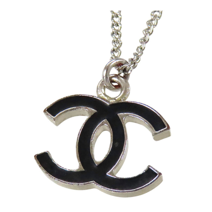 CHANEL 
05V COCO CC ロゴ シルバーカラーメタル 
ココマーク ネックレス