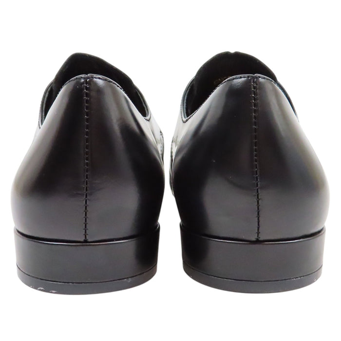 PRADA 
レザー 
レースアップ ドレスシューズ