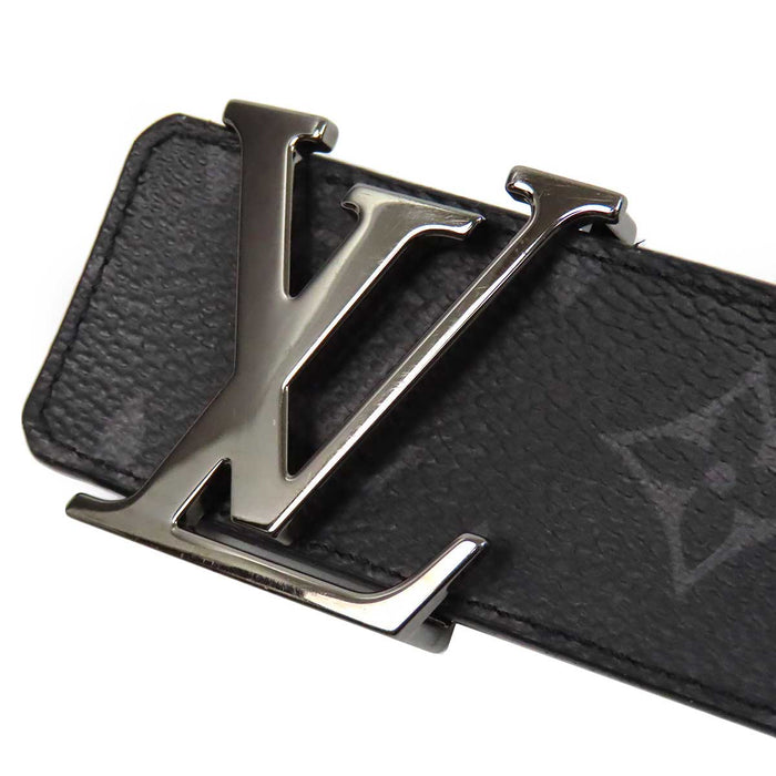 LOUIS VUITTON 
LV ロゴ シルバーカラー金具 
モノグラム エクリプス サンチュール ベルト