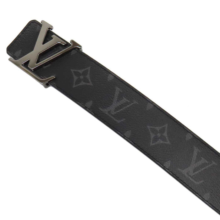 LOUIS VUITTON 
LV ロゴ シルバーカラー金具 
モノグラム エクリプス サンチュール ベルト