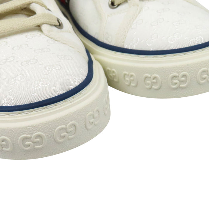 GUCCI  
GG Pattern Canvas Low-Cut  
Gucci Tennis 1977 Sneakers  
Shelley Line