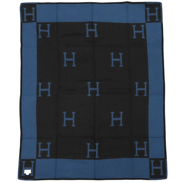 HERMES 
H アッシュ Avalon コットン混 カシミヤ混 
アヴァロン ブランケット