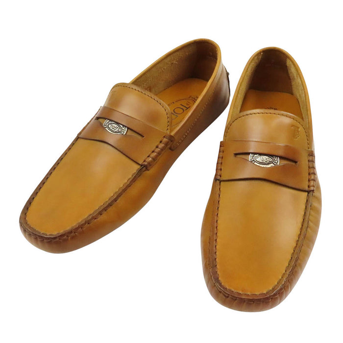 TOD’S 
PENNY NEW GOMMINI ロゴ コイン 
ペニー ニュー ゴンミーニ レザー ドライビングシューズ
