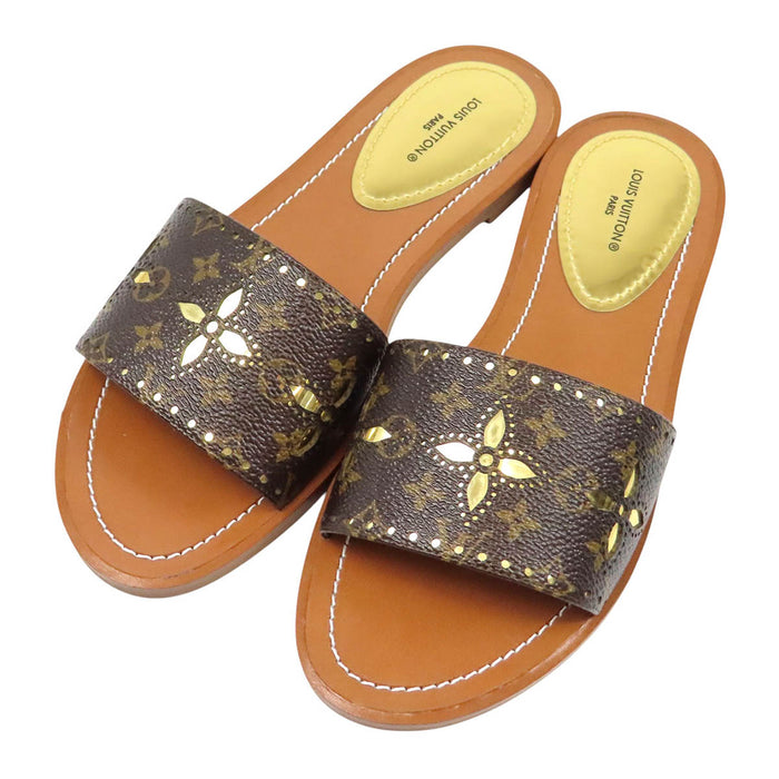 LOUIS VUITTON  
LV Monogramma Fiore 2022  
Monogramma Lockit Mulo Piatto