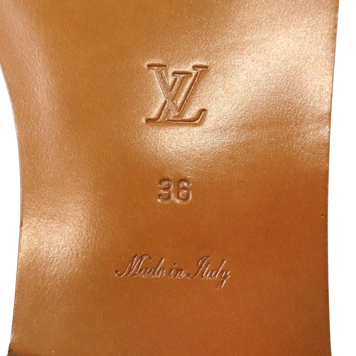 LOUIS VUITTON  
LV Monogramma Fiore 2022  
Monogramma Lockit Mulo Piatto