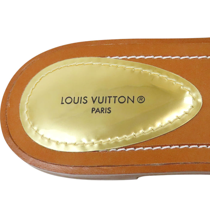 LOUIS VUITTON  
LV Monogramma Fiore 2022  
Monogramma Lockit Mulo Piatto