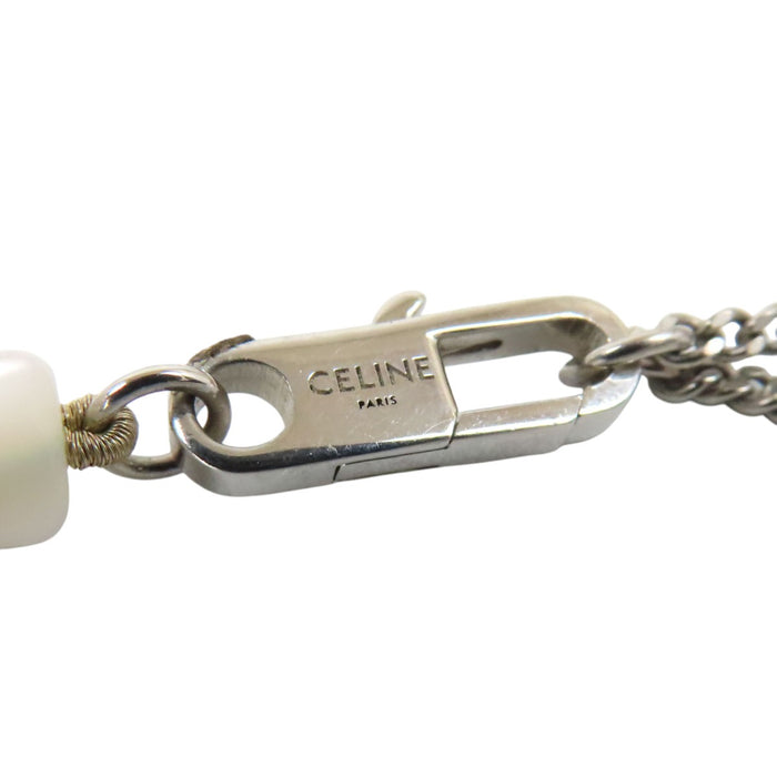 CELINE 
ロゴ ビース 
サンオノ フレ チャンキー トリオンフ ネックレス