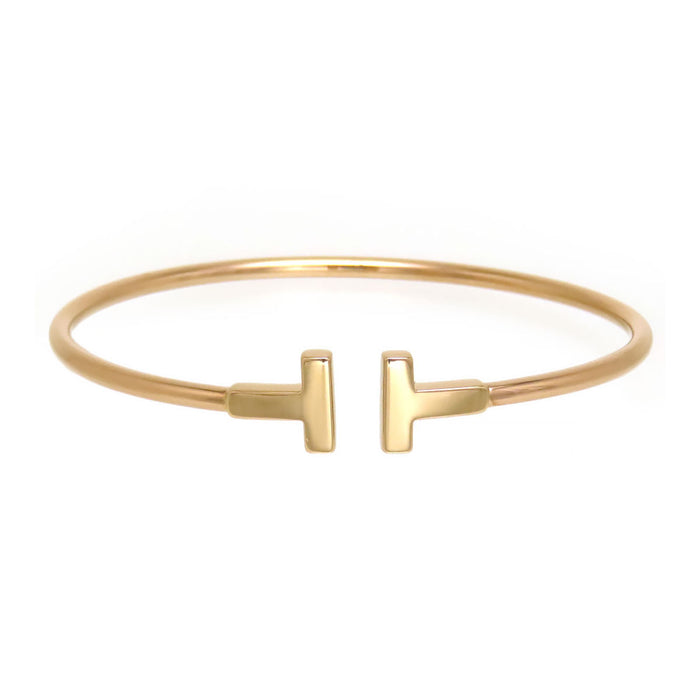 TIFFANY&Co. 
Tワイヤー ブレスレット