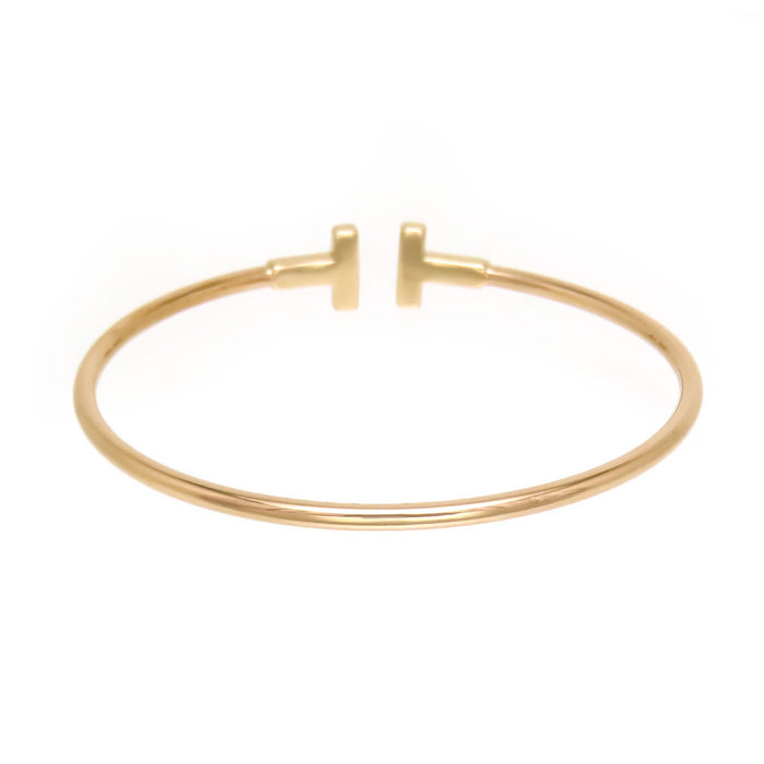 TIFFANY&Co. 
Tワイヤー ブレスレット
