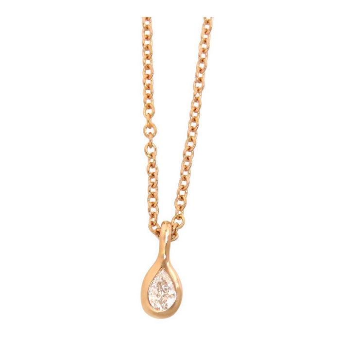 TIFFANY&Co. 
バイザヤード ペアシェイプ ネックレス