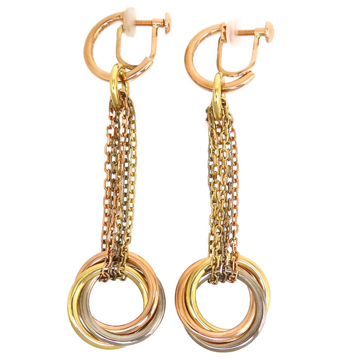 CARTIER 
トリニティ スウィング ドロップ イヤリング