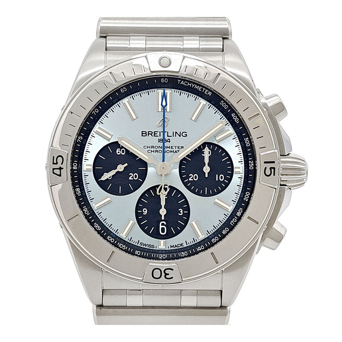 BREITLING  
Chronomat B01 42 Bleu Glacé  
Avec boîte et garantie