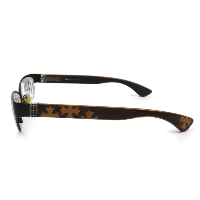 CHROME HEARTS 
CH 眼鏡 クロス 
DIXON YU-A ウッド アイウェア