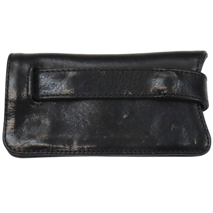 CHROME HEARTS 
CH KEY CASE 
クロスボール ボタン レザー キーケース