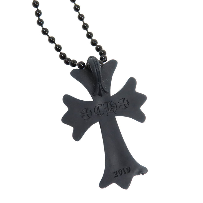 CHROME HEARTS 
RUBBER CH CRS SML 2019年刻印 
ラバー スモール CHクロス ネックレス