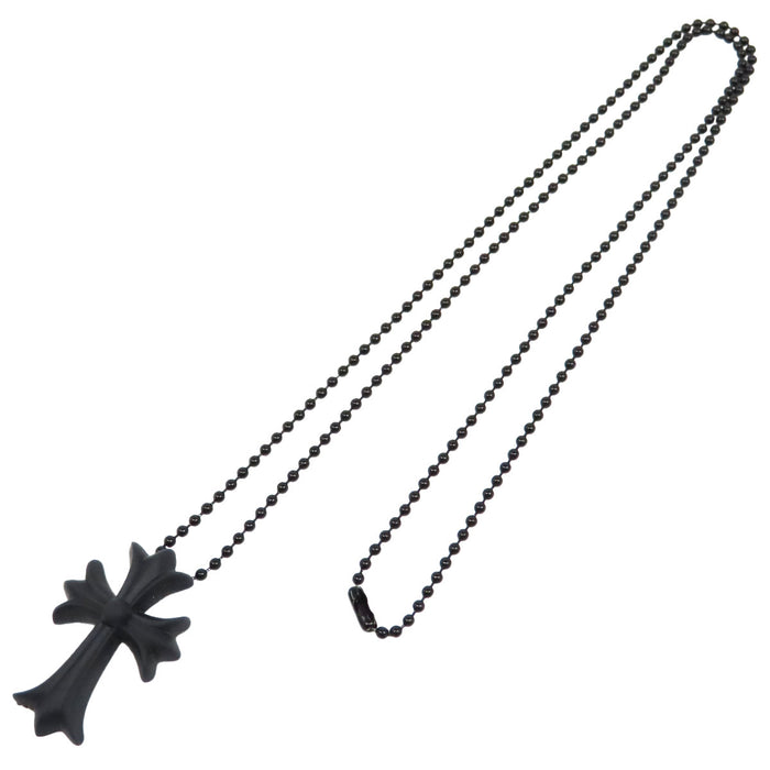 CHROME HEARTS 
RUBBER CH CRS SML 2019年刻印 
ラバー スモール CHクロス ネックレス