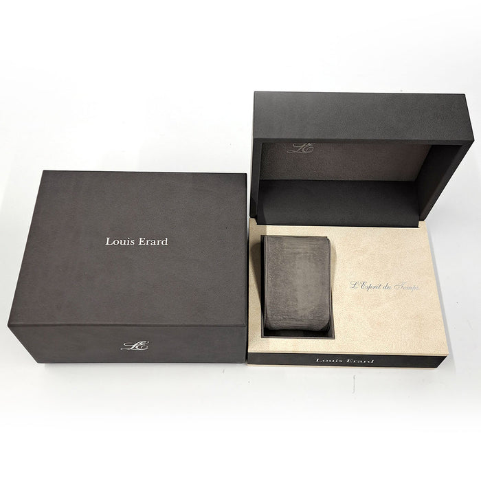 Louis Erard 
1931 Big Date GMT 
With Box