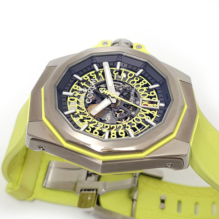 CORUM 
Admiral's Cup Skeleton 
With box