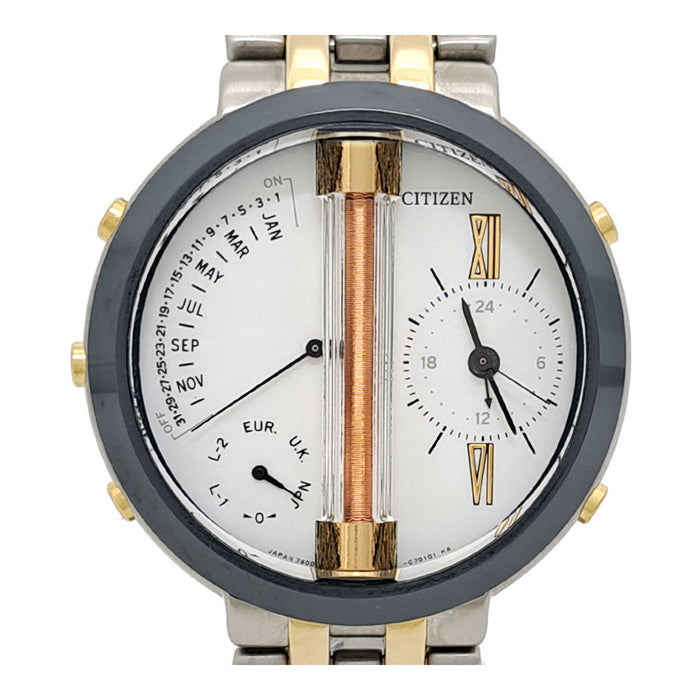 CITIZEN
Cal.7400 多局接收型電波時計 博物館收藏款