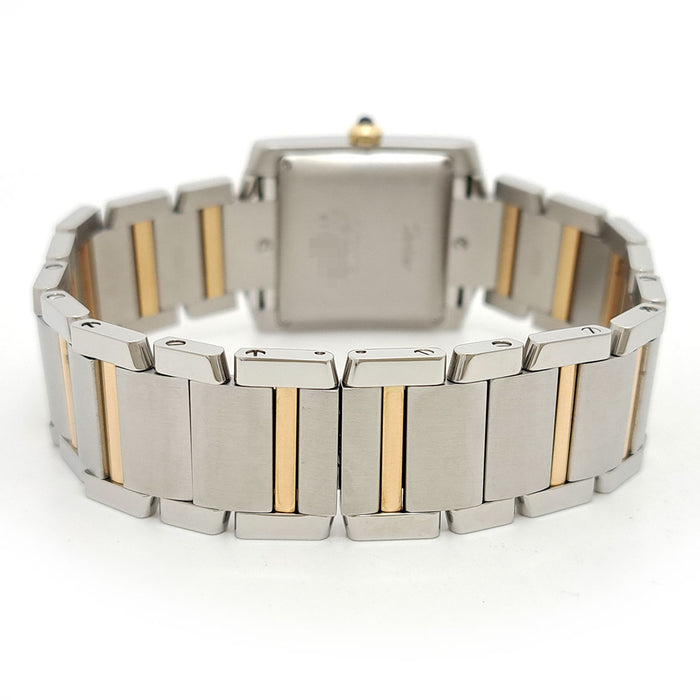 CARTIER 
Tank Française LM révisé 
avec boîte et garantie