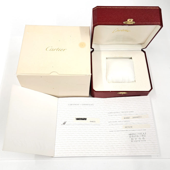 CARTIER 
Tank Française LM révisé 
avec boîte et garantie