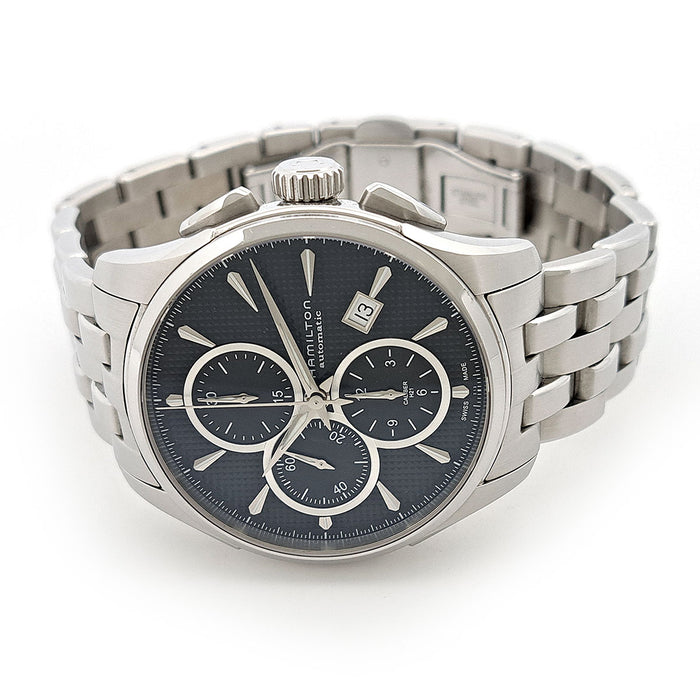HAMILTON  
Jazzmaster Chronograph  
With Box and Warranty Card